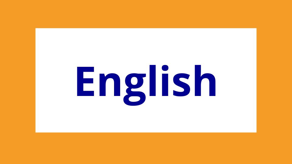 englsih